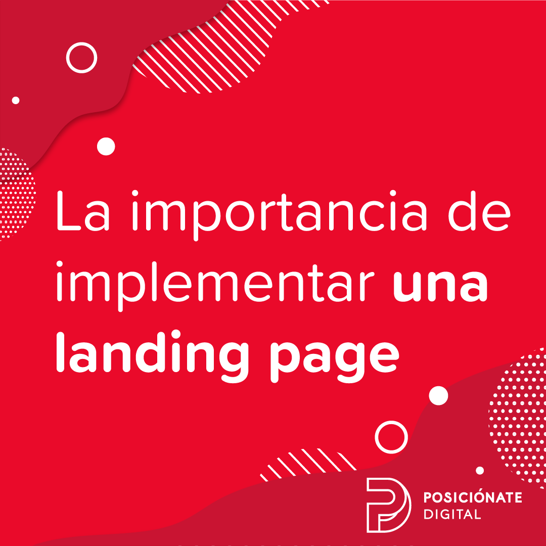 la importancia de implementar una landing page